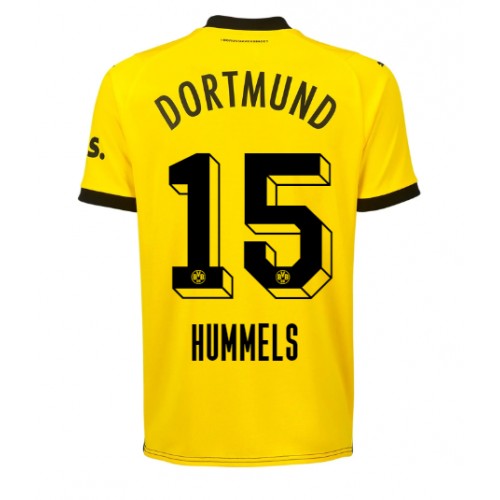 Borussia Dortmund Mats Hummels #15 Hjemmedrakt 2023-24 Kortermet Borussia Dortmund Mats Hummels #15 Hjemmedrakt 2023-24 Kortermet